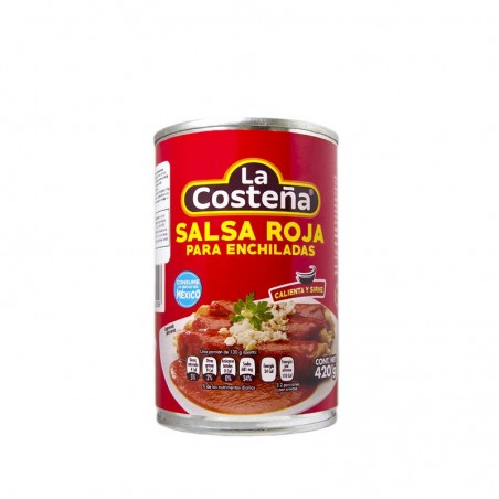 Salsa enchiladas roja La Costeña 420gr