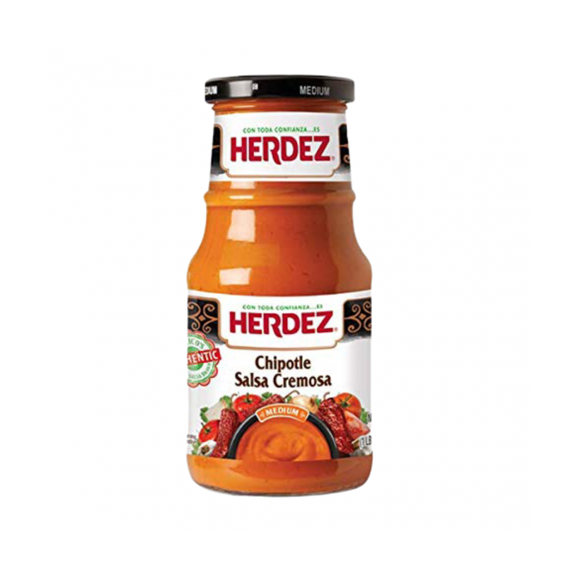 Salsa chipotle cremosa Herdez 434gr